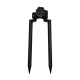 MDAL01 Mini Δίποδο Αλουμινίου  26cm