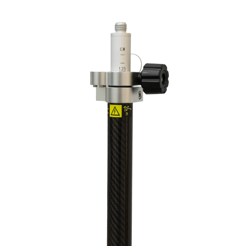 Laser Pole Τηλεσκοπικός Στυλεός Ανθρακονημάτων 2.20m με Αναδιπλούμενο Στήριγμα