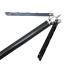 Laser Pole Τηλεσκοπικός Στυλεός Ανθρακονημάτων 2.20m με Αναδιπλούμενο Στήριγμα