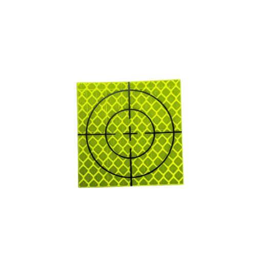RT100 αυτοκόλλητος ανακλαστικός στόχος 100x100mm