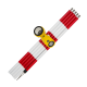 RPMP02 Sliding Mini Πρίσμα με Quick Release button και Στυλεό