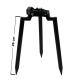 MTAL01 Mini Τρίποδο Αλουμινίου 26cm