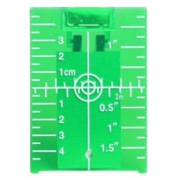 Huepar TP01G Laser Target Plate Card (green)