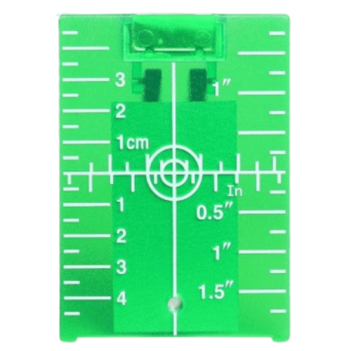Huepar TP01G Ανακλαστικός στόχος-κάρτα για λέιζερ (πράσινη)