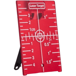 Huepar TP01R Laser Target Plate Card (red)