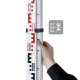 Laserliner Cubus G 210 S Set 150cm | Περιστροφικό Πράσινο Laser με Δέκτη και Τρίποδο