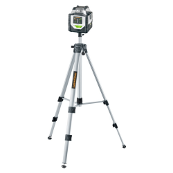 Laserliner Duraplane Plus G360 Set 175 cm | Υβριδικό Πράσινο Laser 360° με Δέκτη και Τρίποδο