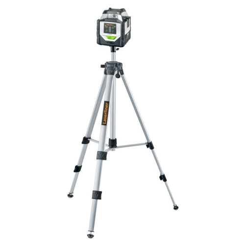 Laserliner Duraplane Plus G360 Set 175 cm | Υβριδικό Πράσινο Laser 360° με Δέκτη και Τρίποδο
