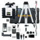 Laserliner Quadrum Compact G 210S Set 165cm | Περιστροφικό Πράσινο Laser με Δέκτη και Τρίποδο