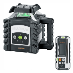 Laserliner Quadrum GSL M350 | Πράσινο Περιστροφικό Laser με Δέκτη 350 m