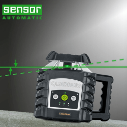 Laserliner Quadrum GSL M350 | Πράσινο Περιστροφικό Laser με Δέκτη 350 m