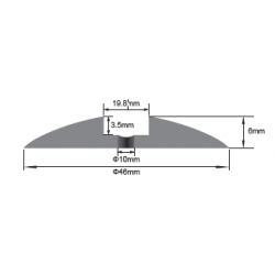10 ροδέλες σήμανσης τοπογραφικών καρφιών