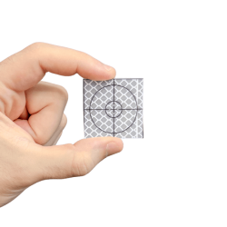 WRS-40 • 10 αυτοκόλλητοι ανακλαστικοί στόχοι 40x40mm
