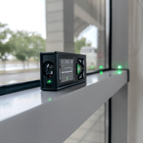 SW-DG100 Διπλής κατεύθυνσης αποστασιόμετρο με πράσινο Laser