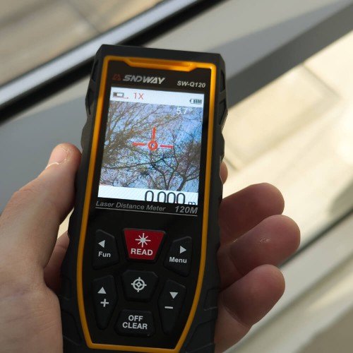 SW-Q120 αποστασιόμετρο με LASER & Camera