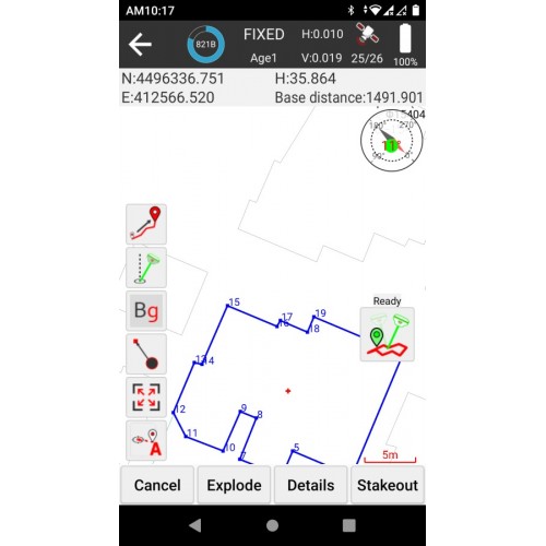 SurPro 6 - Λογισμικό πεδίου για GNSS & Total Station